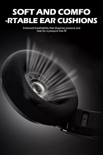 TALOMEN W550x Studio-Kopfhörer – Professionelle kabelgebundene Over-Ear-DJ-Monitor-Kopfhörer mit 50mm Treibern und abnehmbarem Kabel