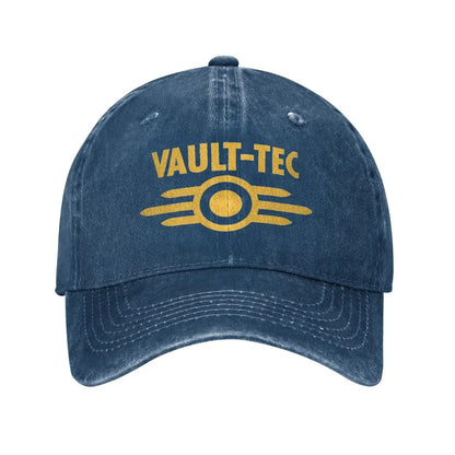 Kšiltovka s logem Vault Tec z hry Fallout, baseballová kšiltovka pro muže i ženy a teenagery, design ve stylu hip hopu, letní trendy kšiltovky pro tenis, skateboarding a baseball