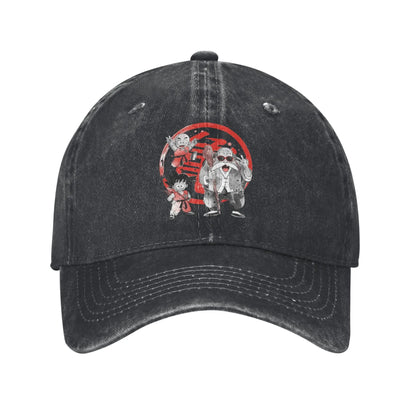 Dragon Ball Master Rosh TURTLE SCHOOL Unisex Baseball Cap  Distressed Washed Caps Hat Fashion Outdoor Unstructured Soft Headwear