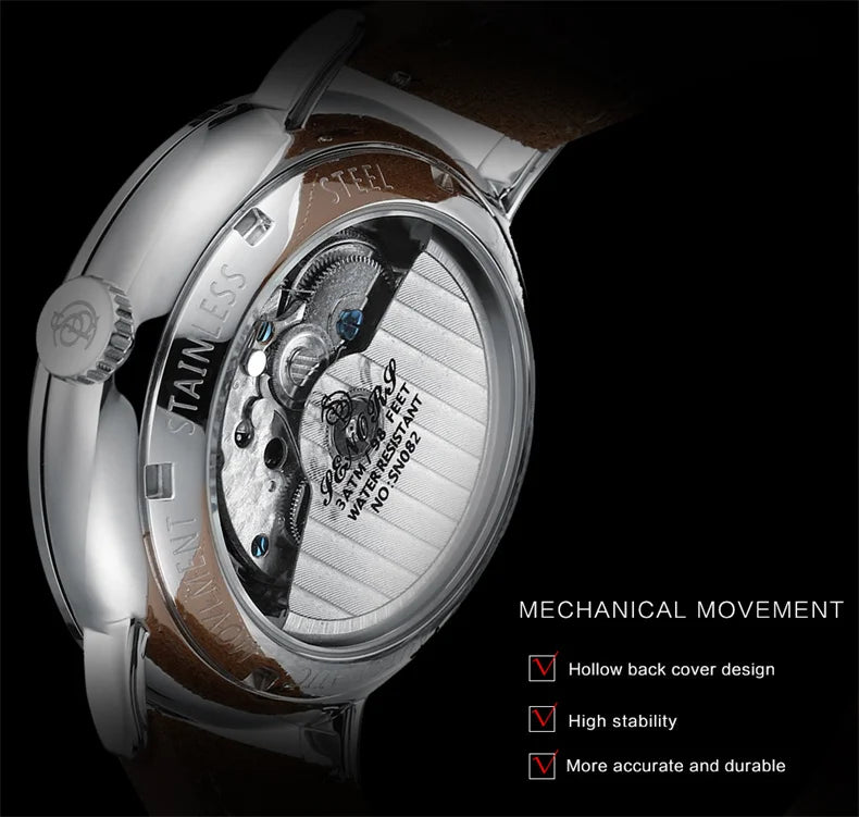 NEW Watch For Men Top Brand Luxury Sport Automatic Mechanical Mens Watches Military Style Waterproof Wristwatch Men Relogio