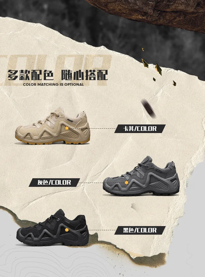 Outdoor-modesneakers voor heren, nieuwe ontwerpers, wandelschoenen, camouflage-wandelschoenen voor heren, ademende wandelschoenen, klimschoenen voor koppels