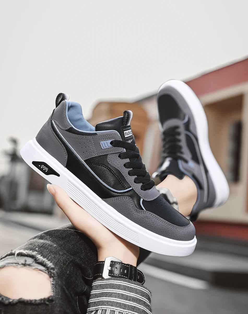 Men's Low-Top Casual Sports Shoes Fashion Basketball Sneakers Street Style Skateboarding Shoes for Teens