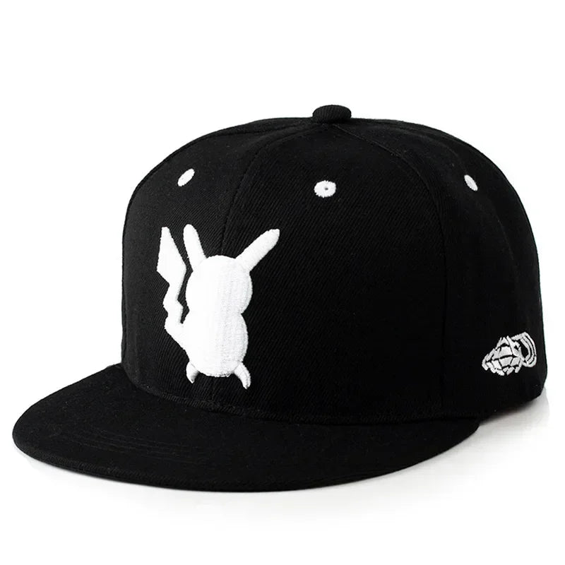 Pokemon Baseball Hat Pikachu Embroidery Cap Boy Girl Summer Sunhat Parent-child Cartoon Anime Outdoor Sport Shade Caps Kids Gift