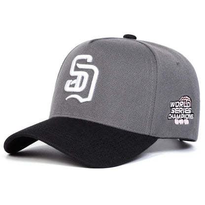 Șepci de baseball unisex cu broderie cu litere SD, șepci casual reglabile, șepci de protecție solară pentru primăvară și toamnă, de purtat în aer liber