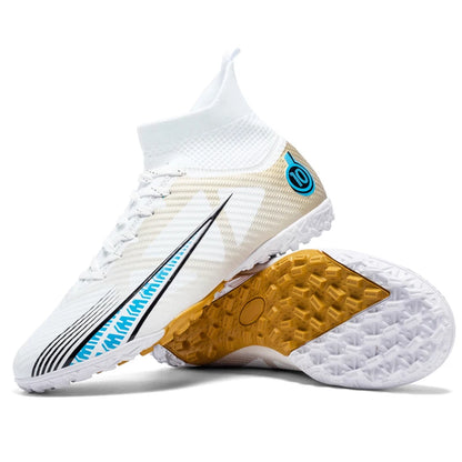 Chaussures de football pour hommes, chaussures de football professionnelles originales résistantes, ultralégères, de qualité supérieure, antidérapantes, rapides