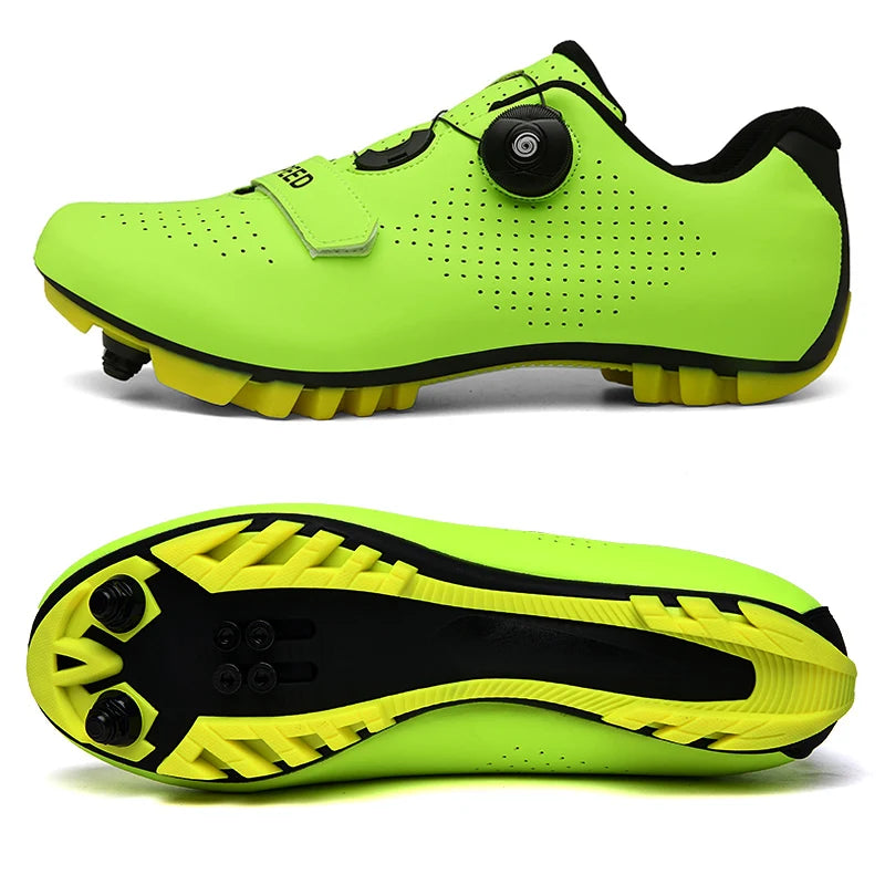 Cycling Sneaker Mtb Road with Sports Speed Bike Shoes  For Men Women Mountain Racing Flat SPD Zapatillas Ciclismo Mtb