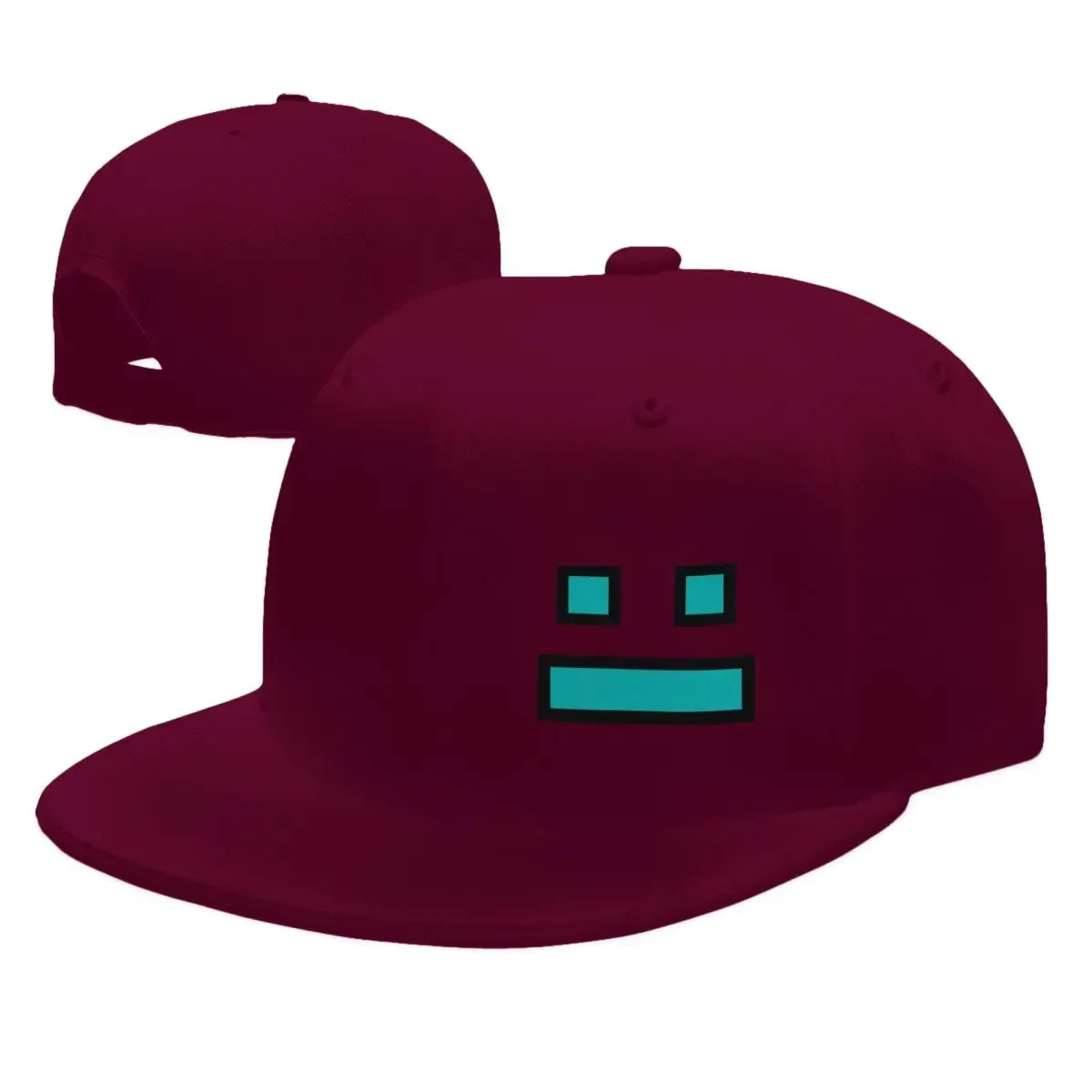 Videoigra Geometry Dash: bejzbolske kapice Snapback za moške in ženske, nastavljive kapice, hip-hop bejzbolske kapice, casquette