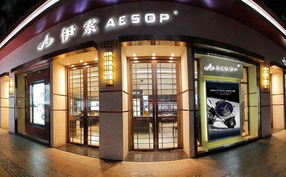 AESOP Flying Tourbillon Skeleton Watch For Men Mechanical Waterproof Mens Watches Top Brand Luxury Movement Stainless Steel 2025