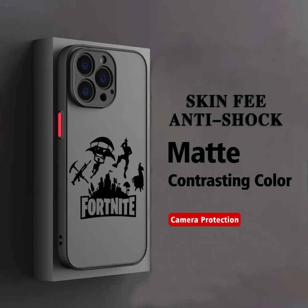 Hot Game F-Fortnites Handyhülle für Samsung Galaxy A17 A07 A06 A56 A36 A26 A55 A14 A05 A15 A24 A25 A73 A04 A40E A25 A24 4G 5G