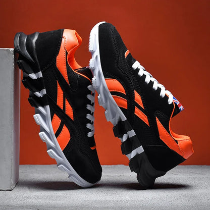 Men's Shoes Marathon Running Sports Shoes Casual Sneakers Soft Comfortable Training Shoes Wear Resistant Sneakers Men Sneakers