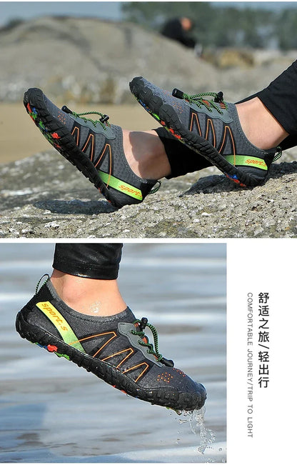 Men Wading Shoes Women Swimming Shoes Sneakers Barefoot Beach Sandals Upstream Aqua Shoes Quick-Dry Sea Diving Gym Water Shoes