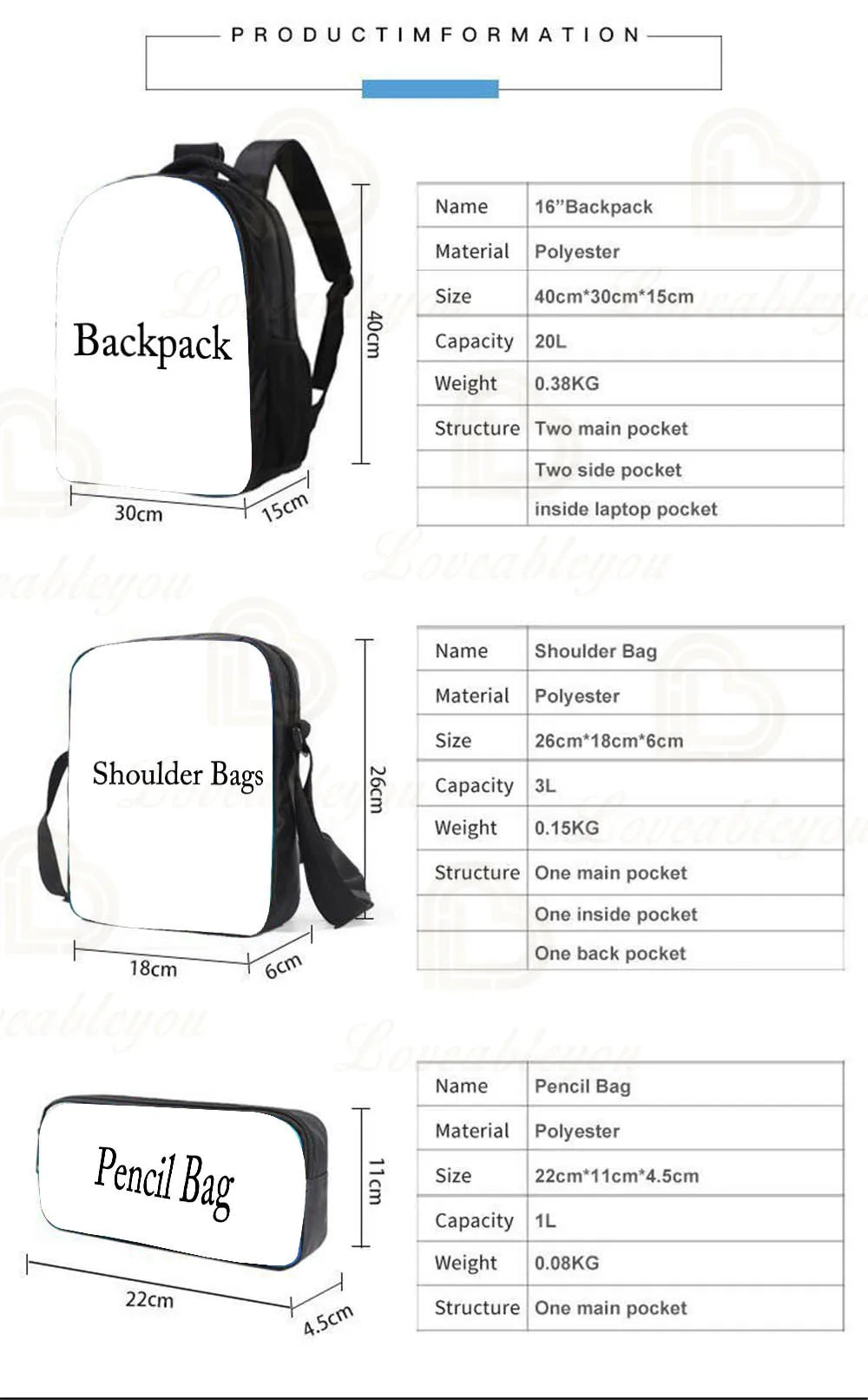 Pencil Case Big Canvas Kawaii Pencil Bags Pen Case for Boys Girls Fortnite Print School Supplies Stationery Teens Birthday Gift