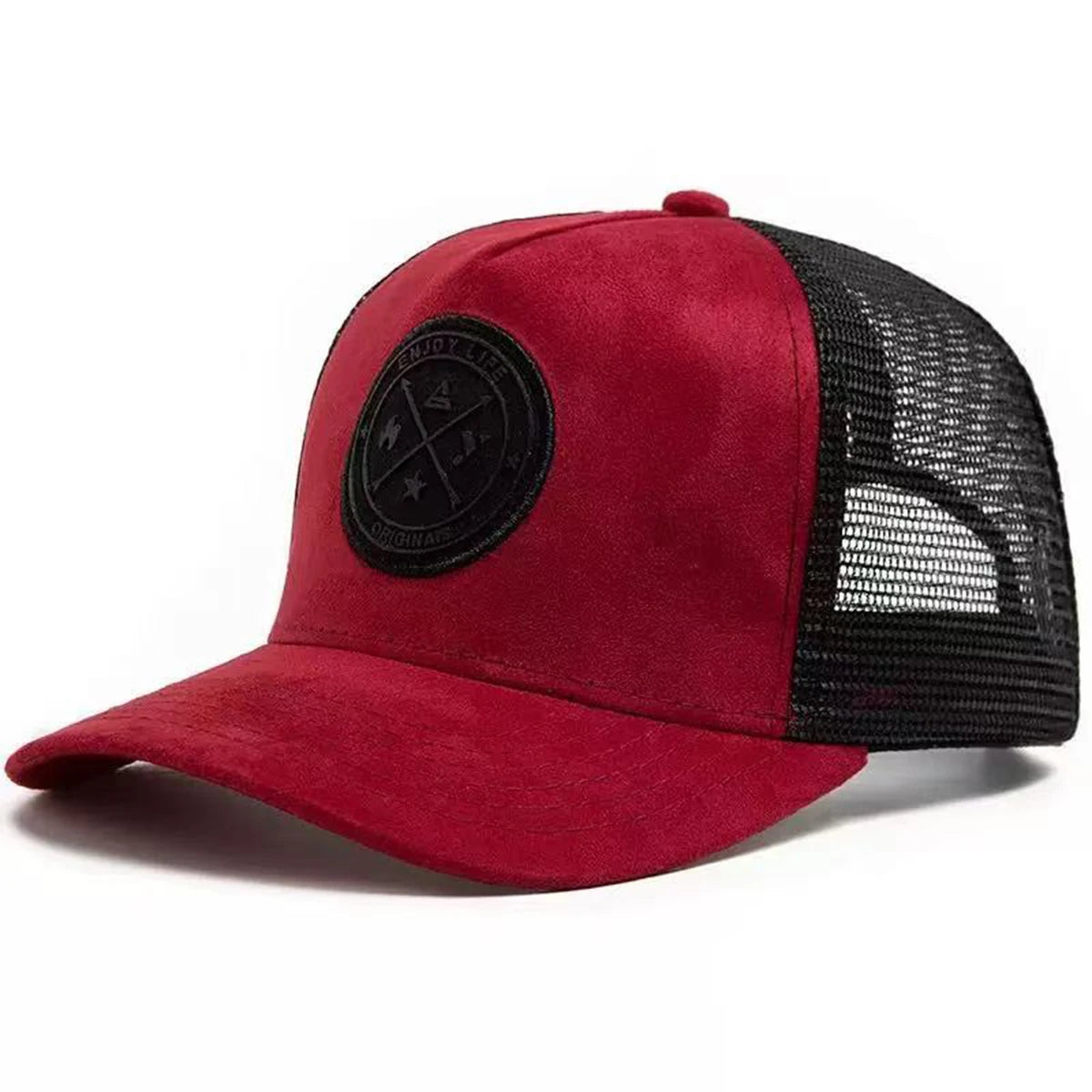 Cappellini da baseball unisex con etichetta ENJOY LIFE, per primavera ed estate, da esterno, casual, regolabili, cappellini da sole, cappellini sportivi