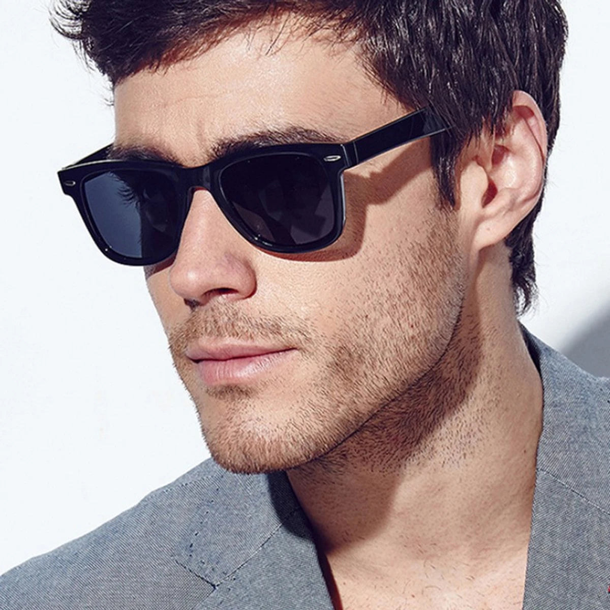 2pcs Fashion classic men's sunglasses UV protection driving outdoor sunglasses