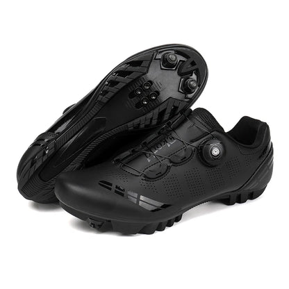 Men Cycling Shoes Road Bikes Women Racing Competition Self-Locking Speed Cycling Sports Shoes Women Spd Cleats Cycling Shoes