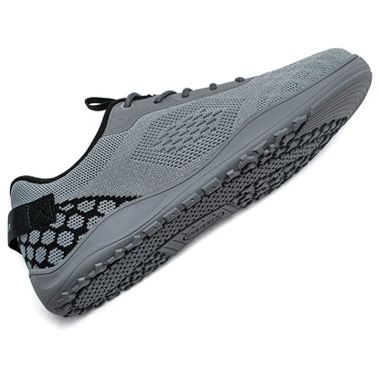 HOBIBEAR Knit Barefoot Shoes Unisex Zero Drop Wide Toe Sneaker Minimalist Breathable Causal Walking Shoes