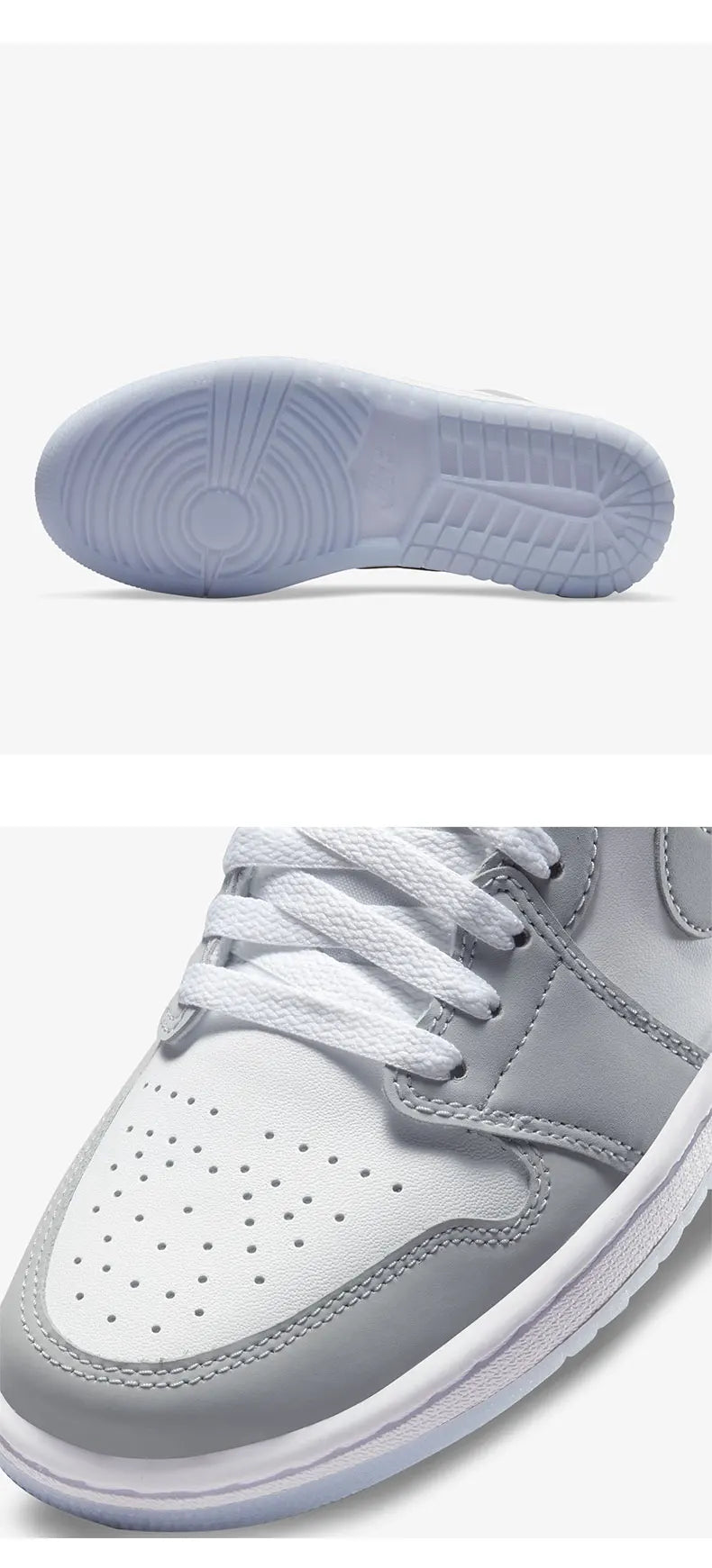 Nike, chaussures de basketball classiques pour hommes et femmes, modèle AIR JORDAN 1 AJ1, référence DC0774-105.