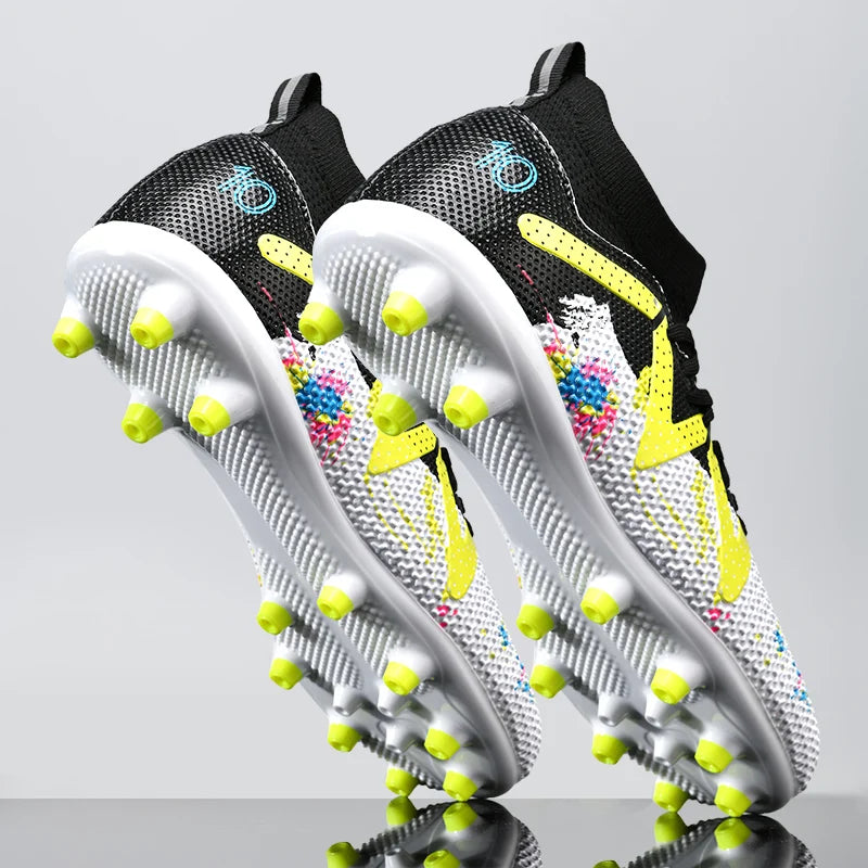 Chaussures de football pour hommes, crampons de terrain professionnels, résistants, décontractés, antidérapants, de haute qualité.