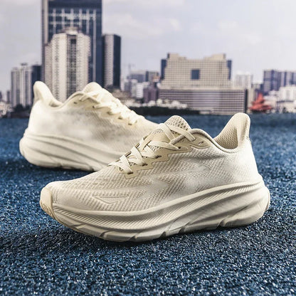 2025 nye afslappede løbesko til sport og udendørs brug, komfortable forår/sommer-sneakers med skridsikker sål, unisex til mænd og kvinder, bløde træningssko til mænd