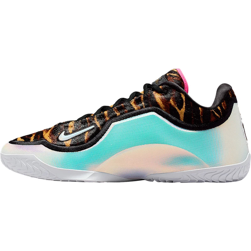 Nike genuine winter men's low cut shock-absorbing fashionable basketball shoes IO1114-100