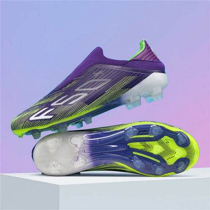 New Men's Football Boots Non Slip Comfortable Soccer Shoes Turf Ultralight Fg Grass Cleats Futsal Sport Indoor Adult Non-Slip