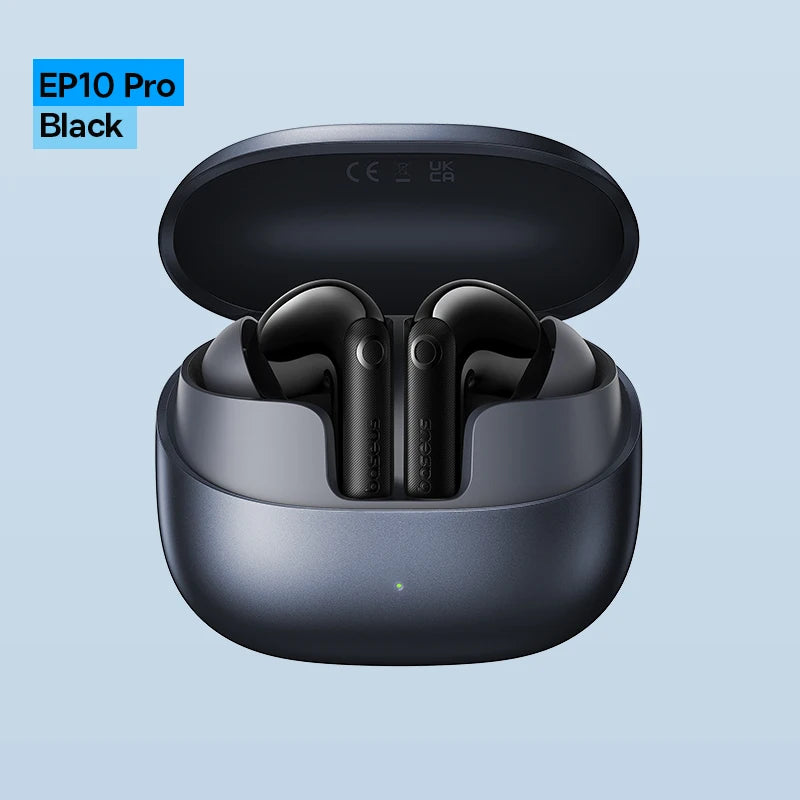 Baseus Bowie M2s ANC Wireless Bluetooth 5.3 Earbuds – 48dB Hybrid Noise Cancelling 3D Spatial Audio HiFi Earphones with Mic