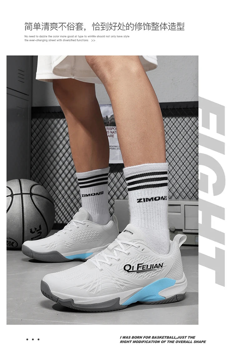 New Tennis Shoes, Large Size 36-45, Outdoor Anti Slip Volleyball Shoes, Lightweight Fitness Badminton Shoes