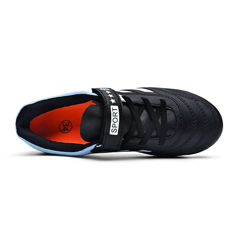 Chaussures de football pour enfants, garçons et filles, crampons de football à tige basse, baskets d'entraînement en plein air pour enfants, bottes de football tendance pour étudiants