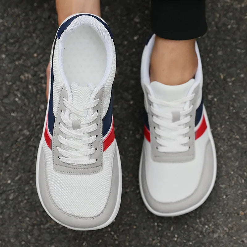 Men Shoes Wide Toe Sneakers Fashion New Soft Sole Wide Last Shoes Outdoor Casual Shoe Unisex Mesh Barefoot Shoes Tenis De Hombre