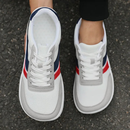 Men Shoes Wide Toe Sneakers Fashion New Soft Sole Wide Last Shoes Outdoor Casual Shoe Unisex Mesh Barefoot Shoes Tenis De Hombre