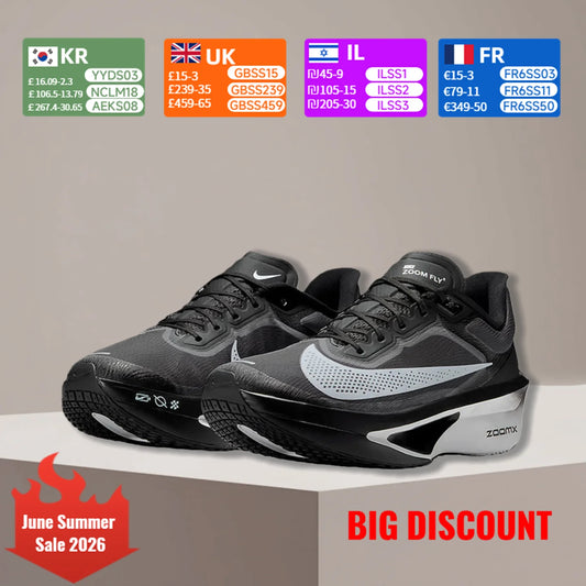 Nike Zoom Fly 6 Running Shoes for Men and Women Slip-Resistant, Durable, Shock-Absorbing Model: FN8454-001