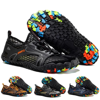 Men Wading Shoes Barefoot Beach Shoes Non-Slip And Wear-Resistant Swimming Upstream Shoes Women Outdoor Water Sports Shoes