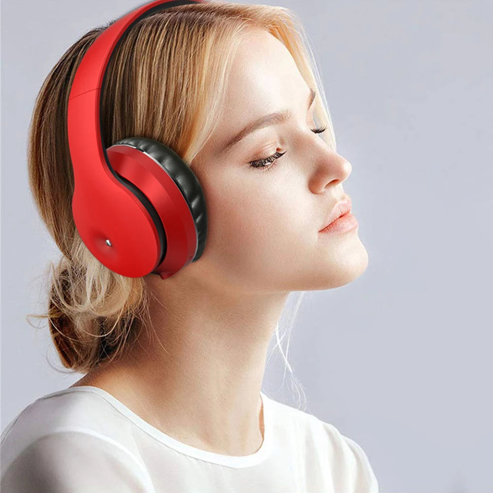 Wireless Bluetooth 5.0 Headphones Over Ear Headest Graffiti Design Foldable Headphone with Mic Hi-Fi Stereo For phone pc laptop