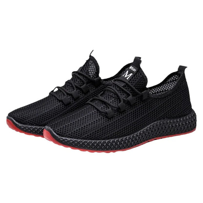 New Men's Casual Sports Shoes Outdoor Thick Bottom Versatile Summer Workwear Trendy Shoes Anti-Slip Wear-Resistant Rubber Sole