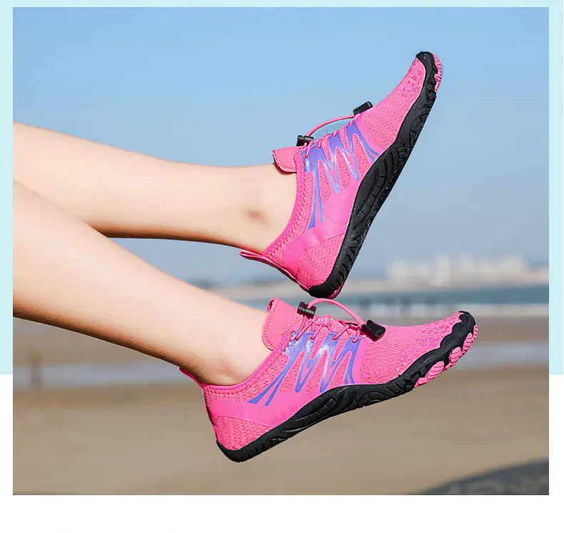 EOCENE Barfuß-Outdoor-Sportschuhe für Herren und Damen, schnell trocknende Aqua-Schuhe für Strand, Schwimmen, Fitness, Waten, Wandern und Radfahren