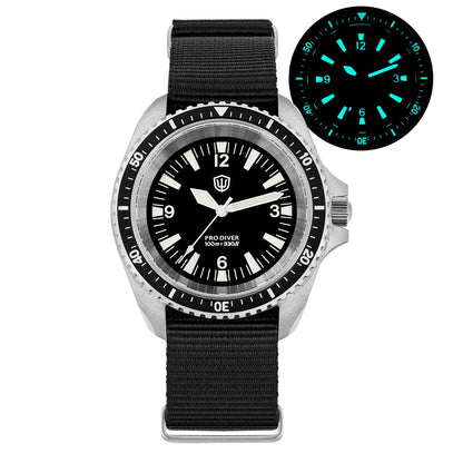 Watchdives WD1980 V3 Luxury Watch VH31 Sweep Seconds Quartz Movement AR Coating Sapphire Glass 10Bar Waterproof Men's Watches