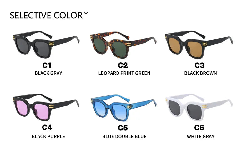 Square Oversized Sunglasses 2025 Trendy Premium UV Blocking Driving Sun Glasses for Men Women personality Unisex Eyewear Shades