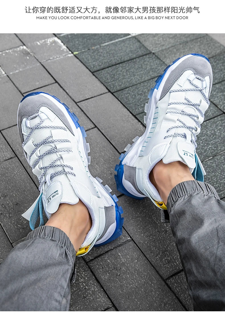 Shoes Men Sneakers Male Casual Men's Shoes Tennis Luxury Shoes Trainer Race Breathable Shoes Fashion Loafers Running Shoes for Men