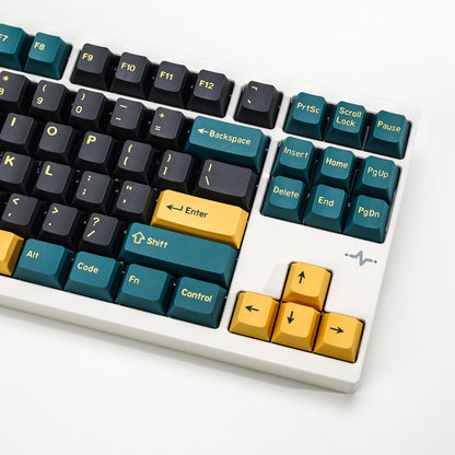 KBDiy GMK MarrsGreen Keycap Retro PBT ISO Double Shot Cherry Profile Keycaps For MX Switches Mechanical Gaming Keyboard Key Caps