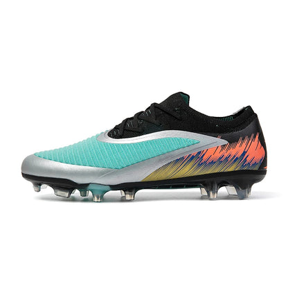 New Men's Football Boots Shoes Match Training Soccer Shoes Non-Slip Cleats Long Spikes FG Ultralight Outdoor Sneakers Drop Shipping