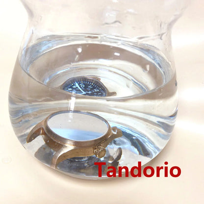 Tandorio NH35A PT5000 Solid Full Cusn8 Bronze 200m Waterproof 39mm Automatic Men Watch Sapphire Crystal Date C3 Luminous Marks