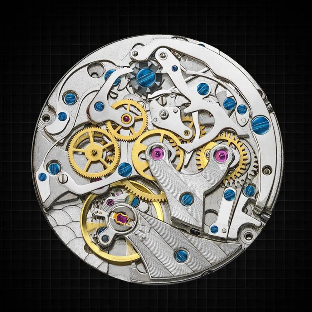 SEAKOSS 1963 Chronograph 42mm 40mm 38mm Sapphire Original Seagull ST1901 Movement With Gooseneck Pilot Men's Mechanical Watches
