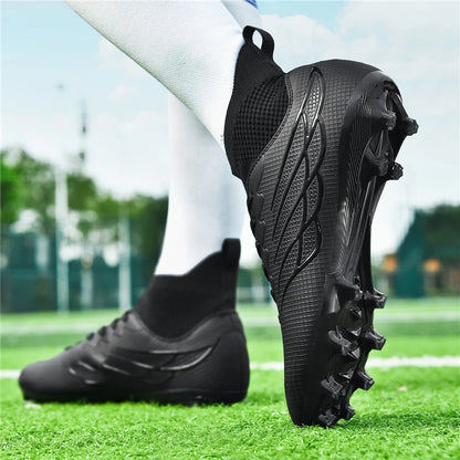 2026 New Superfly FG Football Boots Outdoor Soccer Cleats Black Shoes Soft Sport Professional Breathable Comfortable Boots