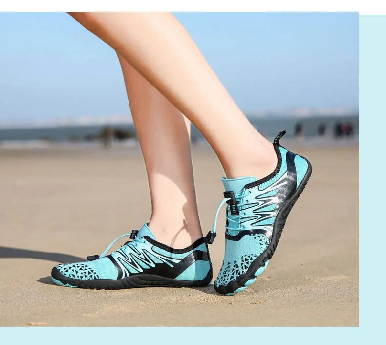 EOCENE Barfuß-Outdoor-Sportschuhe für Herren und Damen, schnell trocknende Aqua-Schuhe für Strand, Schwimmen, Fitness, Waten, Wandern und Radfahren