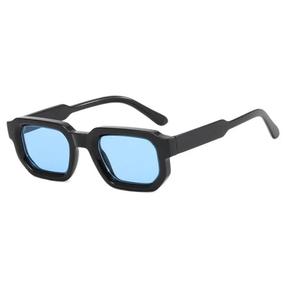 UV Protection Small Frame Square Sunglasses Punk Square Women Sun Glasses Leopard Print UV400 Retro Eyewear Photography