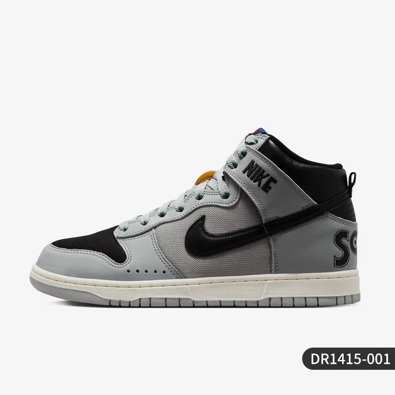 Zapatillas de skate altas Nike Dunk auténticas, nuevas, unisex, deportivas, casuales y ligeras DR1415-001