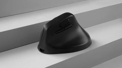 Keychron M5 Wireless Ergonomic Mouse with 8K Polling Rate, Bluetooth & 2.4GHz, 26K DPI Optical Sensor, Rechargeable Vertical Mouse