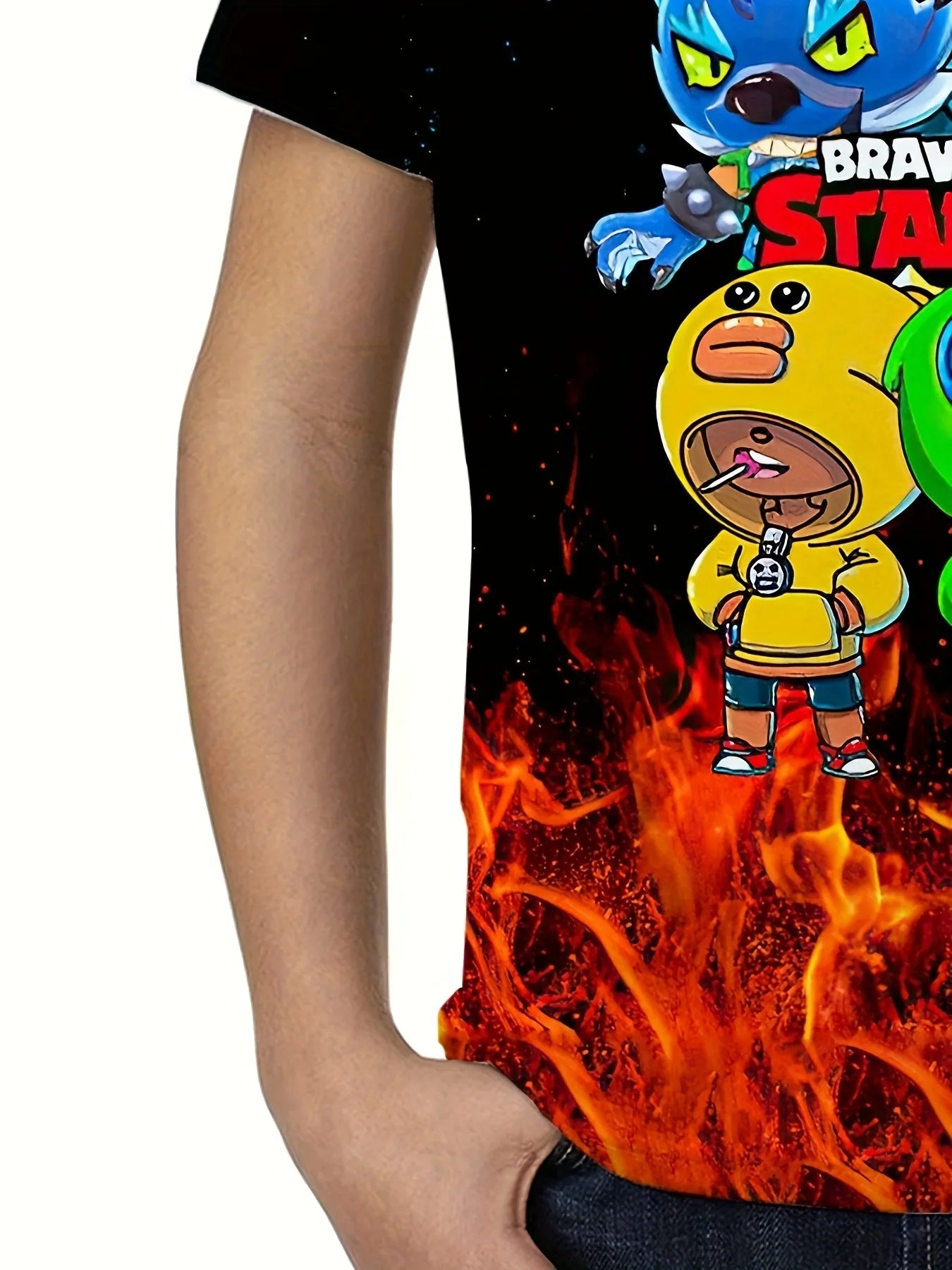Newest 2026 Brawl Stars 3D Print Tops Cartoon Children Short Sleeve T-shirt Summer Popluar Men Funny Tees
