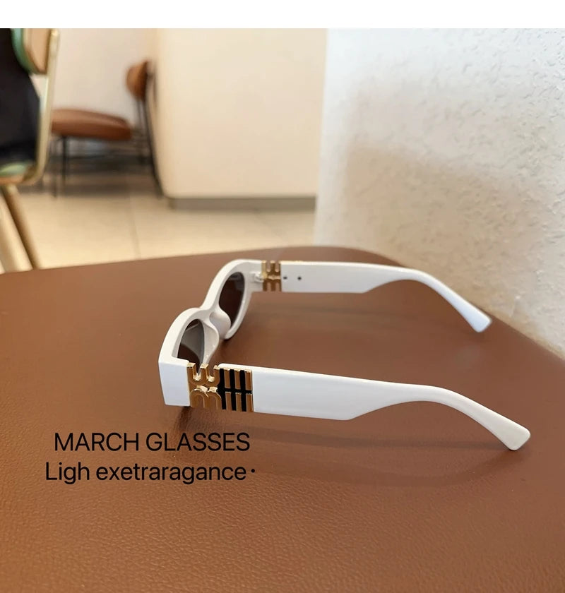 Moderne ovale solbriller til kvinder og mænd – trendy og cool solbriller til damer – Street Shot – retro – premium briller – Gafas De Sol – UV400