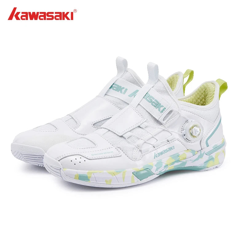 Zapatillas profesionales de bádminton Kawasaki King Series 2.0 para hombre y mujer, deportivas antitorsión originales, zapatillas de tenis para hombre, sneakers A3311